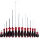 Wiha SoftFinish Screwdriver Set-Slotted, Phillips (14-Piece)