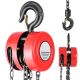 SKYSHALO Hand Chain Hoist, 1 T/2200 lbs. Manual Chain Block with G70 Galvanized Chain, 20 ft. Height for Garage, 2025 update