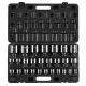 VEVOR Impact Socket Set 3/4 Inches 29 Piece Impact Sockets, 6-Point Sockets, Rugged Construction Drive Socket SAE