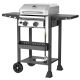 R.W.FLAME 2-burner stainless steel propane gas grill