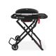 Weber Traveler Compact 32 in. Portable Propane Gas Grill in Black
