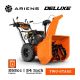 Ariens Deluxe 24 in. 252cc Electric Start 2-Stage Self-propelled Gas Snow Blower with LED headlights