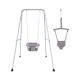 LUKVIZO 2 in 1 Baby Jumper and Swing Set with Foldable Stand, Indoor and Outdoor Use, Sturdy Frame for Toddlers