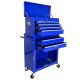 Busdays 24.2 in. High Capacity Rolling Tool Chest with Wheels and Drawers, 8-Drawer Tool Cart Storage Cabinet--BLUE