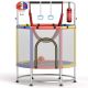 Gymax 6-in-1 Kids Trampoline Combo 55 in. Toddler Play Activity Center w/Hammock Red