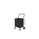 Damodpoy 21.25 in. Tool Cart, Extra Large Foldable Shopping Tool Cart with Dual Basket, Brake and 360¬∞ Rolling Swivel Wheels