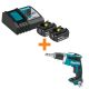 Makita 18V LXT Battery and Rapid Optimum Charger Starter Pack (4. 0Ah) with bonus 18V LXT Brushless Drywall Screwdriver