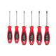 TEKTON Torx Screwdriver Set-4 in. Shanks, 6-Piece (T10-T30)