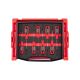 TEKTON Square and Torx Screwdriver Set with Open Top Drawer and Rack-4 Inch Shanks, 8-Piece (T10-T30, #1-#2)