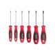 TEKTON Slotted Screwdriver Set-4 in. Shanks, 6-Piece (3-8 mm)