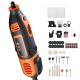 SKYSHALO 51-Piece Rotary Tool Kit, 200W Corded, 8000-40000 RPM, Multi-Purpose Tool with Universal Chuck for Engraving 2025 update