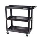 Busdays 26 in. Tool Cart 3-Tier Tool Cart in Black