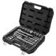 SKYSHALO Socket Set, 3/8 & 1/4 & 1/2 in. Drive Socket and Ratchet Set, Mechanic Tool Kit for Auto Repair, 86 Pieces 2025 Update