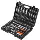 SKYSHALO Socket Set, 1/4 & 1/2 in. Drive Socket and Ratchet Set, Mechanic Tool Kit for Automotive Repair, 108 Pieces 2025 update