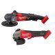 Milwaukee M18 FUEL 18V Lith-Ion Brushless Cordless 7 in. Variable Speed Polisher w/ 4-1/2 in. /5 in. Grinder w/ Variable Speed