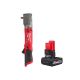 Milwaukee M12 FUEL 12V Lithium-Ion Brushless Cordless 3/8 in. Right Angle Impact Wrench with XC High Output 5.0 Ah Battery Pack