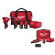 Milwaukee M12 12-Volt Lithium-Ion Brushless Cordless Subcompact Drill and Impact Driver Combo Kit with Rotary Tool (3-Tool)