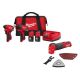 Milwaukee M12 12-Volt Lithium-Ion Brushless Cordless Subcompact Drill & Impact Driver Combo Kit w Oscillating Multi Tool (3-Tool)