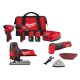 Milwaukee M12 12-Volt Lithium-Ion Brushless Cordless Subcompact Drill & Impact Driver Combo Kit w Oscillating Multi Tool (4-Tool)