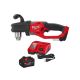 Milwaukee M18 FUEL GEN II 18V Lith-Ion Brushless Cordless 1/2 in. Hole Hawg Right Angle Drill w/ FORGE 8. 0Ah Battery & Charger