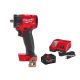 Milwaukee M18 FUEL GEN-3 18V Lith-Ion Brushless Cordless 3/8 in. Compact Impact Wrench w/ FORGE 8. 0Ah Battery & Charger