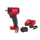 Milwaukee M18 FUEL GEN-3 18V Lith-Ion Brushless Cordless 1/2 in. Compact Impact Wrench w/ FORGE 8. 0Ah Battery & Charger