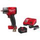 Milwaukee M18 FUEL GEN-2 18V Lith-Ion Brushless Cordless Mid Torque 1/2 in. Impact Wrench w/ FORGE 8. 0Ah Battery & Charger