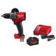 Milwaukee M18 FUEL 18V Lith-Ion Brushless Cordless 1/2 in. Hammer Drill/Driver w/ FORGE 8. 0Ah Battery & Charger
