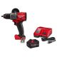 Milwaukee M18 FUEL 18V Lith-Ion Brushless Cordless 1/2 in. Drill/Driver w/ FORGE 8. 0Ah Battery & Charger