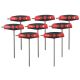 Wiha SoftGrip Dual Drive Hex Key Metric T-Handle Set (8-Piece)