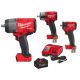 Milwaukee M18 FUEL 18V Lithium-Ion Brushless Cordless 1/2 in. Impact Wrench w/ 1/2 in. Mid Torque & 3/8 in. Impact Wrench