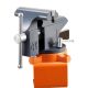 SKYSHALO Bench Vise 4.5 In., Portable Workbench Clamp with 270¬∞ Swivel Base, Quick Release Cast Iron Vice for Wood & Metal