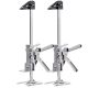 VEVOR Labor Saving Arm Jack, 2-Pieces 330 lbs. Bearing Capacity, Lifting up to 7.1 in. Metal Hand Lifting Jack Tool, Silver