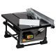 Unbranded 8 in 6.7-Amp Portable Copper Motor Table Saw with High-Speed Cutting, Sliding Miter Gauge for DIY Woodworking