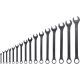 NEIKO 16-Piece Jumbo Combination Wrench Set, 1/4 in. to 1-1/4 in. SAE, Raised Panel Construction (16-Piece)