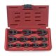 NEIKO 1/2 in. and 3/8 in. Drive Crowfoot Wrench Set, 12 Piece, SAE 5/16 in. to 1 in. (12-Piece)