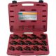 NEIKO 1/2 in. Drive Jumbo Metric Crowfoot Wrench Set, 27 mm to 50 mm, Cr-Mo Steel (14-Piece)