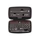 TEKTON 1/4 Inch Drive Small Engine Repair Kit with Flex Head Quick-Release Ratchet and Case (50-Piece)