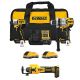 DEWALT 20-Volt MAX Lithium-Ion Cordless 2-Tool Combo Kit and Drywall Cut-Out Tool with (2) 4.0 Ah Batteries Charger and Kit Bag