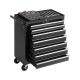 Damodpoy 13 in. Wide 7-Drawer Rolling Tool Storage Carts, Multifunctional Tool Cart for Garage, Warehouse, Workshop