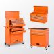 Damodpoy 13 in. W 8-Drawer Rolling Tool Storage Carts with 2 in 1 Detachable Top Tool Box, Side Hooks, Lockable Wheels for Garage