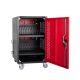 Damodpoy 20 in. W 32 Bay Mobile Charging Carts Station with Power Strip for Chromebook, Tablet and Laptop Computer