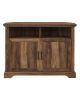 Walker Edison - Corner TV Stand for Most TVs Up to 50