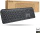 Logitech - MX Keys For Business Full-Size Wireless Scissor Tactile Switch Keyboard with Smart Backlighting - Graphite