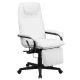 Alamont Home - Robert Contemporary Leather/Faux Leather Swivel Office Chair - White