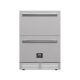 Forno Appliances - Como 4.87 Cu. Ft. Compact Counter-Depth Drawer Refrigerator for Indoor or Outdoor Use - Stainless Steel