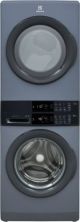 Electrolux - Laundry Tower Single Unit Front Load 4.4 Cu. Ft. Washer & 8 Cu. Ft. Gas Dryer with LuxCare Wash System - Denim Blue