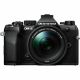 Olympus - V210072BU000 4K Video Mirrorless Camera with Lens - Black