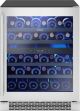Zephyr - 4.75 Cu.Ft. Brisas 24 in. 38-Bottle Built-In or Freestanding Dual Zone Wine Cooler - Stainless Steel/Glass