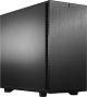 Fractal Design - Define 7 Black Brushed Aluminum/Steel E-ATX Silent Modular Mid Tower PC Case - Black